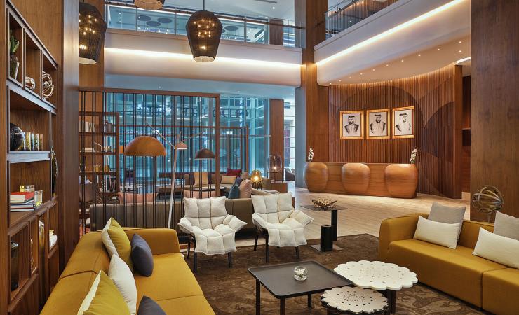 Lobby v Doubletree by Hilton Dubai - Business bay