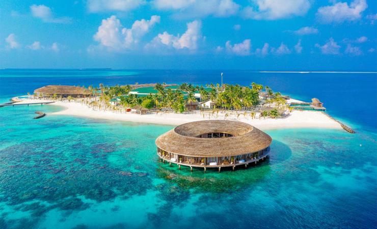 Areál v Kagi Maldives Spa Island