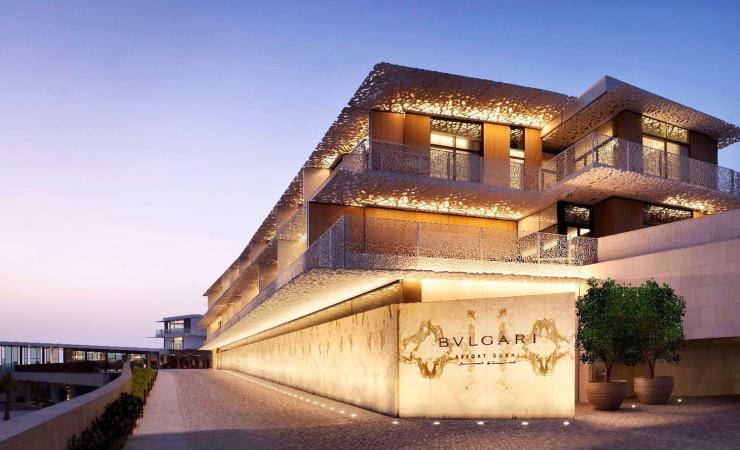 Hotel večer BVLGARI Resort & Residences Dubai