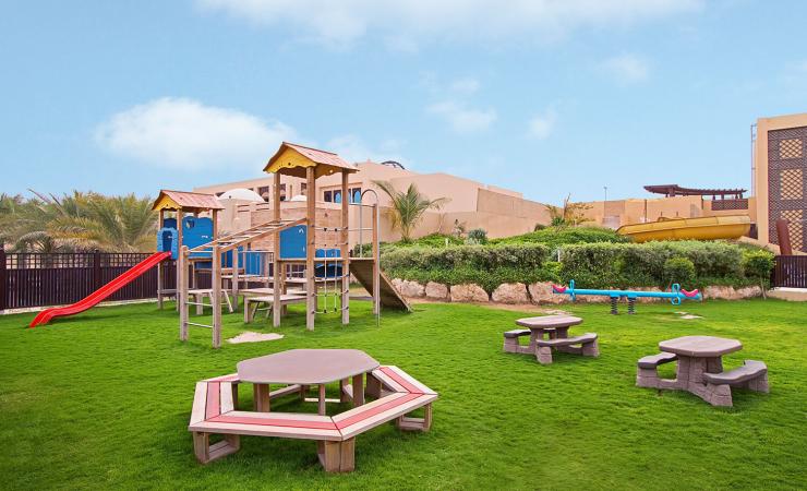 Detské ihrisko v Hilton Resort & Spa Ras Al Khaimah