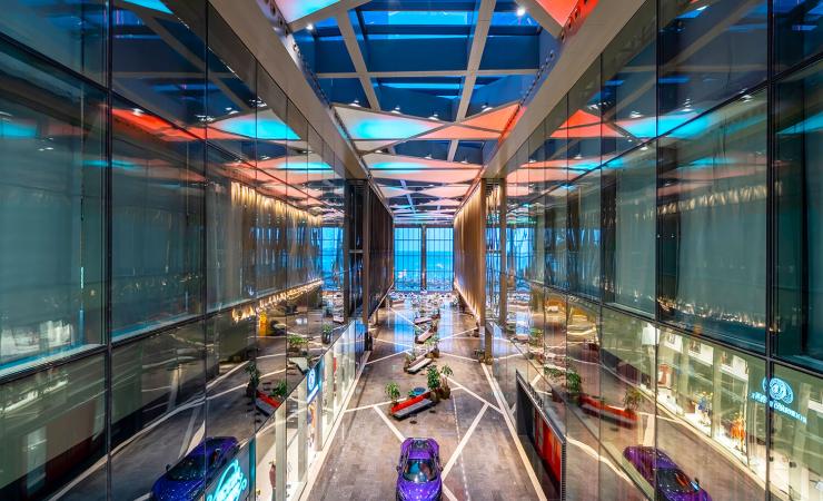 Lobby v hoteli Rixos Premium Dubai