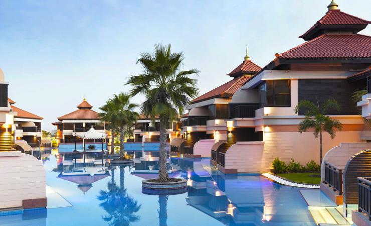Areál Anantara The Palm Dubai Resort