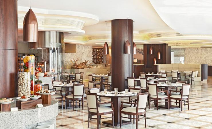 Reštaurácia v hoteli Waldorf Astoria Dubai Palm Jumeirah