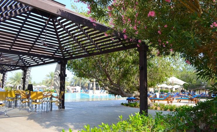 Areál v Miramar Al Aqah Beach Resort