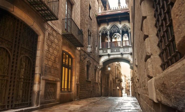 Gotická štvrť, Barcelona, poznávací zájazd, Španielsko