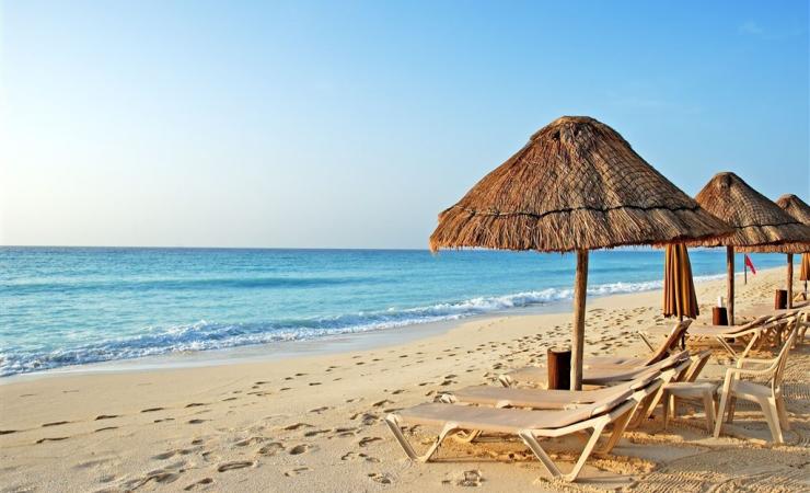 Hotel Sandos Playacar Beach Resort - Piesočnatá pláž   