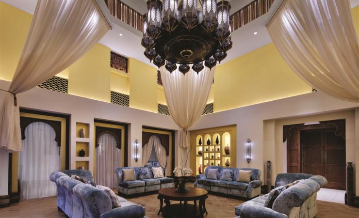 Interiér hotela Madinat Jumeirah Al Naseem