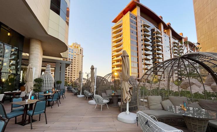 Reštaurácia v hoteli Andaz Dubai The Palm