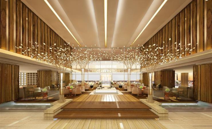 Hotel Mandarin Oriental Jumeirah Dubai - interiér hotela 