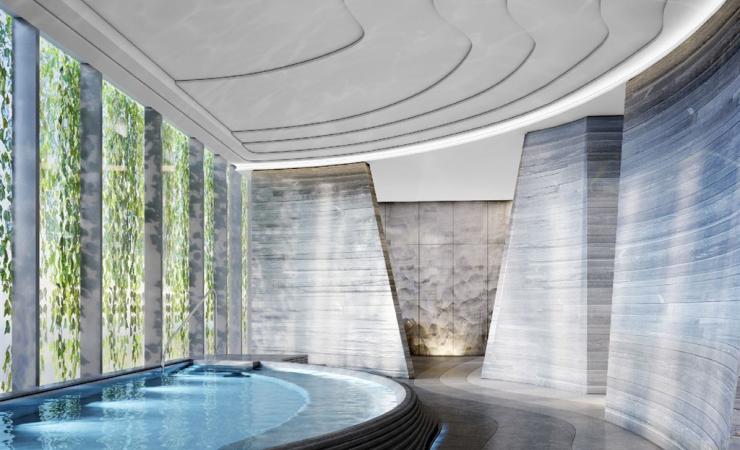 Hotel Mandarin Oriental Jumeirah Dubai - hotelový bazén 