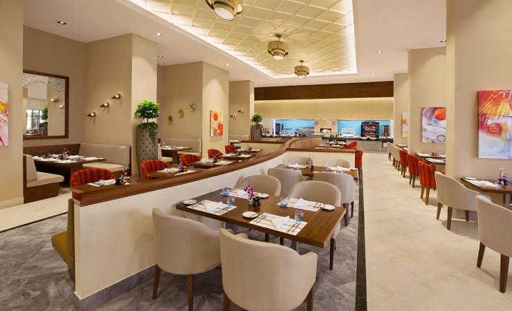 Reštaurácia v Doubletree by Hilton Resort & Spa Marjan Island