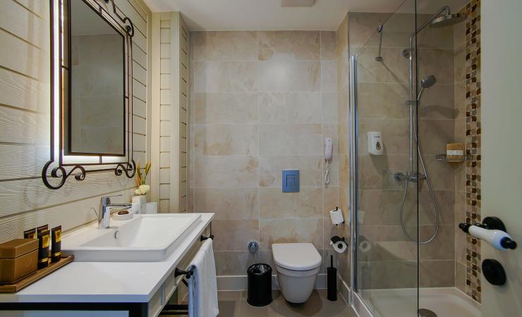 Kúpeľňa v izbe Limak Cyprus