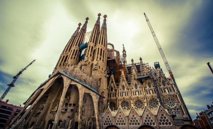Architektúra a pamiatky v meste Barcelona
