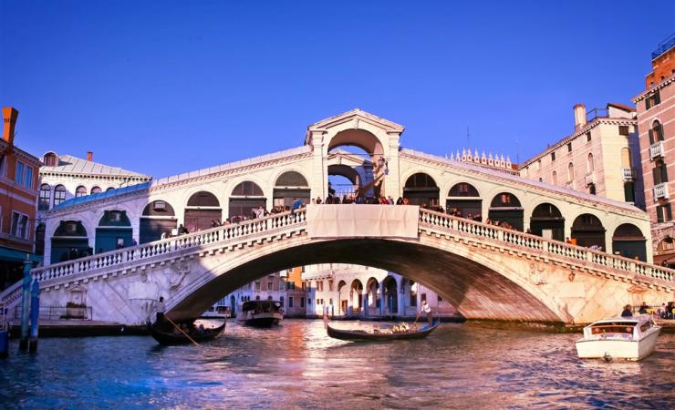 Víkend v Benátkach a okolí - mosty nad kanálmi
