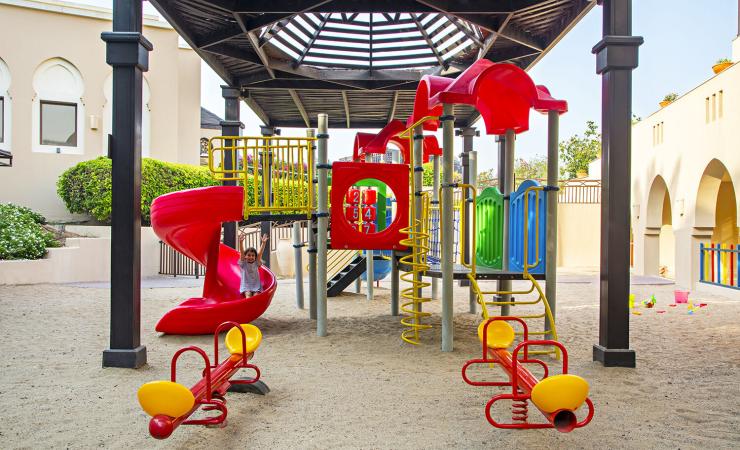 Detské ihrisko v Miramar Al Aqah Beach Resort