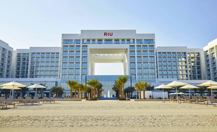 Hotel RIU Dubai pohľad z pláže 