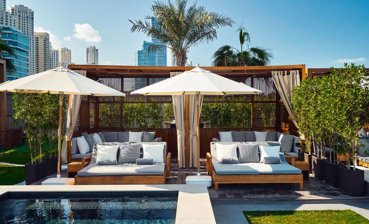 Privátny bazén v hoteli Rixos Premium Dubai