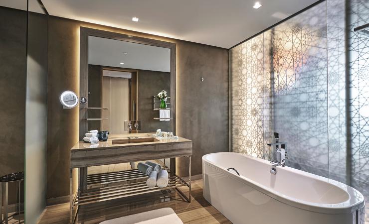 Kúpeľňa v izbe v hoteli Rixos Premium Dubai