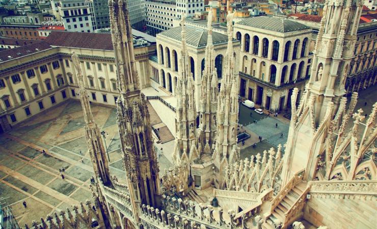Architektúra a pamiatky v Miláne