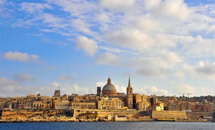 Malta a Gozo- pohľad na mesto