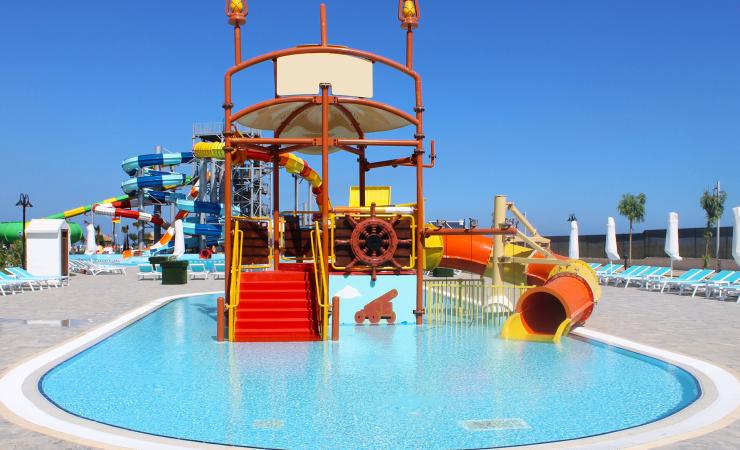 Detské vodné atrakcie v Limak Cyprus