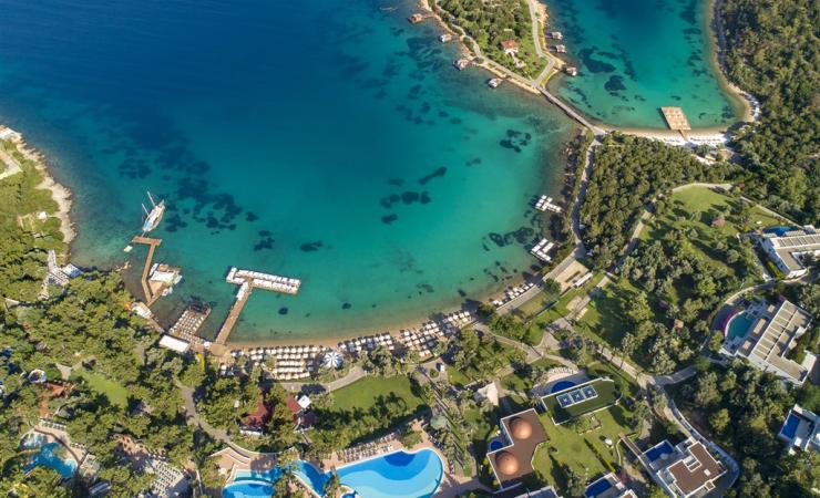 Pohlad na cely areal - Hotel Rixos Premium Bodrum 