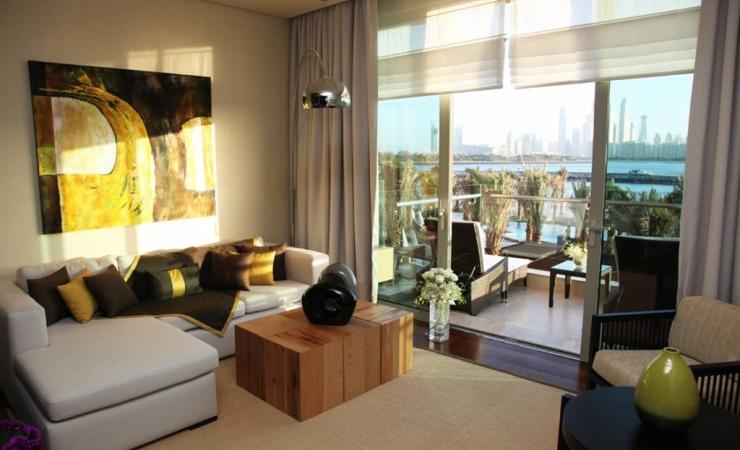 Izba s výhľadom na more v hoteli Rixos The Palm Dubai