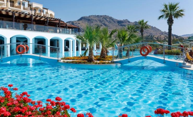 Bazén hotela Lindos Imperial Resort & Spa
