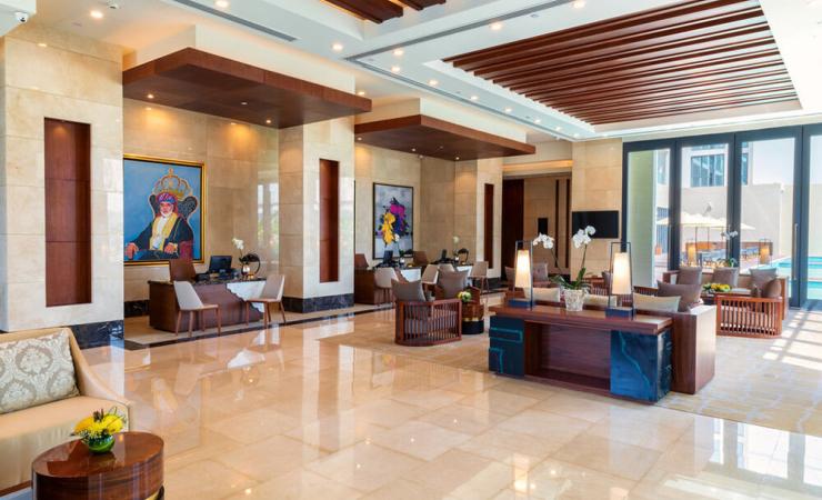 Lobby v Millennium Resort Salalah