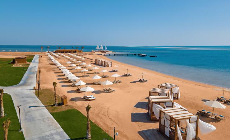 Pláž Hotel Rixos Premium Magawish *****
