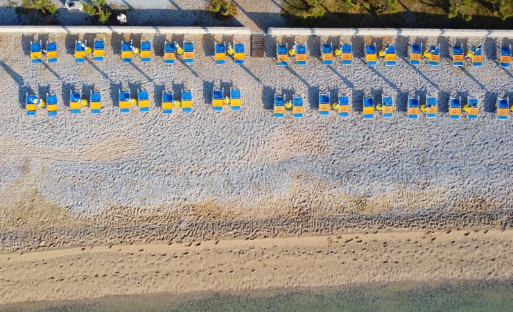 Pláž Corinthia Baška Sunny hotel by Valamar ****