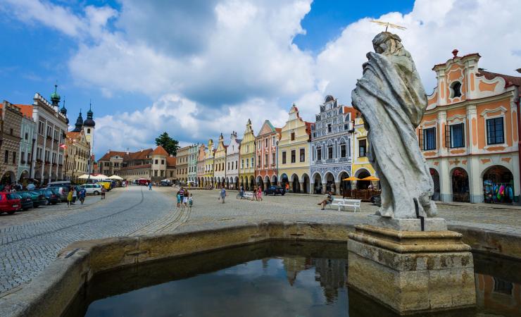Južné Čechy - najkrajšie poklady - ulice mesta