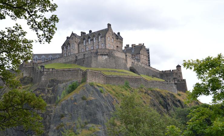 Edinburghský hrad 