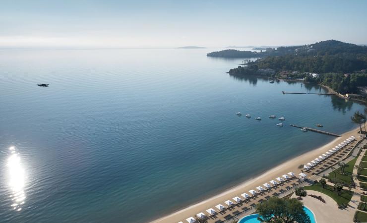 Pláž Hotel Ikos Dassia *****