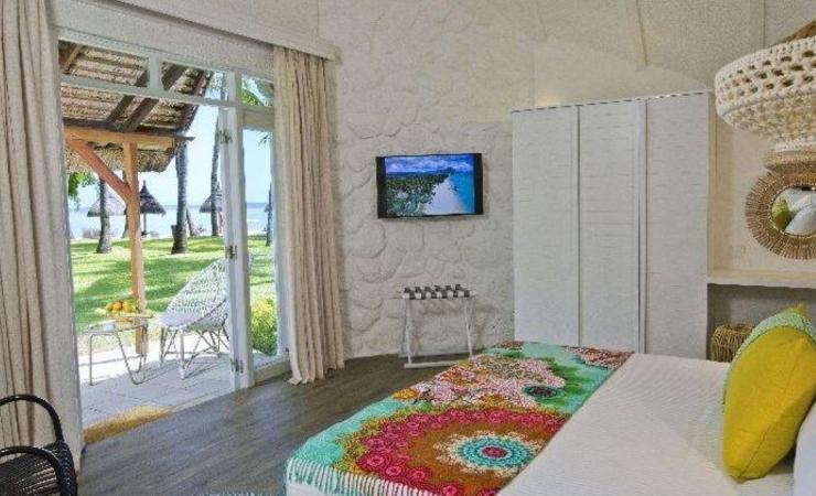 Izba s výhľadom na záhradu hotela La Pirogue - A Sun Resort Mauritius 