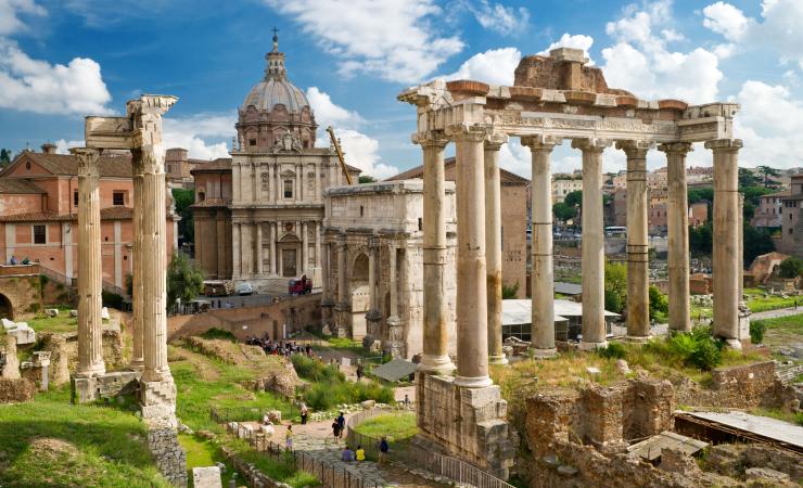 Forum Romanum, rím, poznávací zájazd, Taliansko