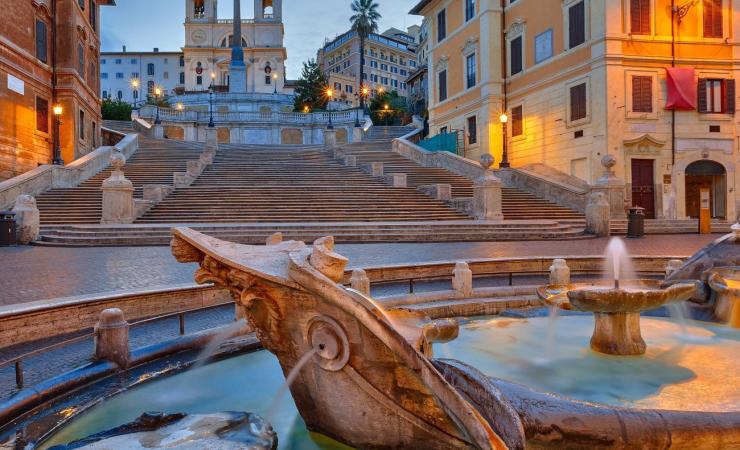 Španielske schody, Rím, poznávací zájazd, Taliansko