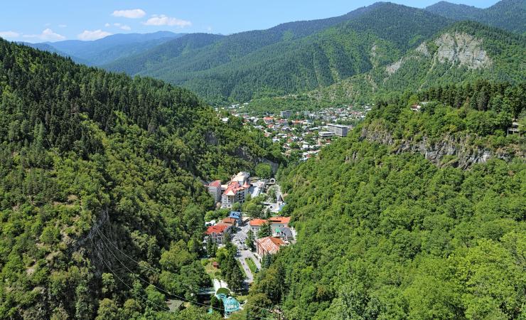 Západné Gruzínsko - Pohľad na okolie 